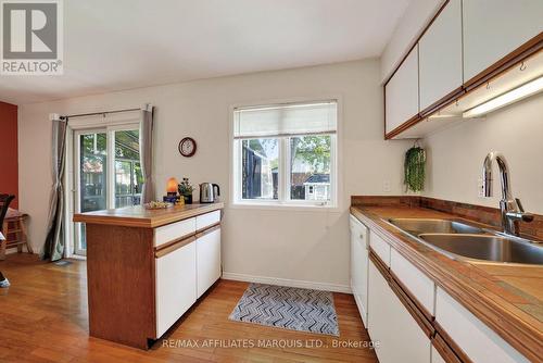 672 Champlain Drive, Cornwall, ON - Indoor Photo Showing Kitchen With Double Sink