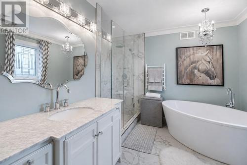 Primary ensuite - 110 Summit Drive, Paradise, NL - Indoor Photo Showing Bathroom