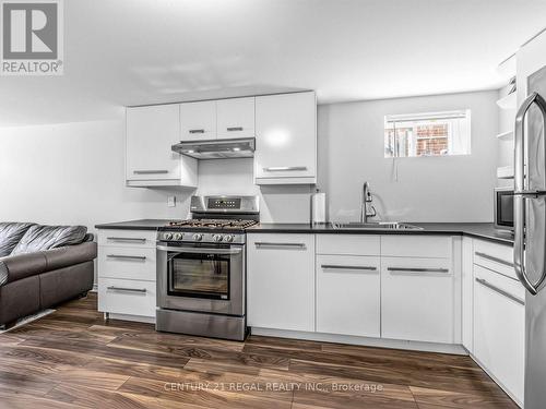 281 Thistle Down Boulevard, Toronto, ON - Indoor Photo Showing Kitchen With Stainless Steel Kitchen With Upgraded Kitchen