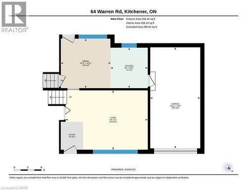 Floor plan - 64 Warren Road, Kitchener, ON - Other