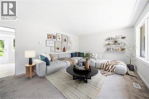Light-toned carpeting throughout - 64 Warren Road, Kitchener, ON - Indoor