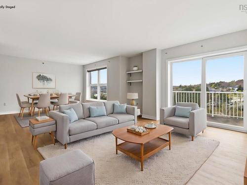 802 99 Waterfront Drive, Bedford, NS - Indoor Photo Showing Living Room