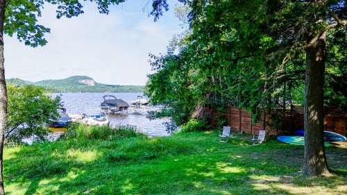 Accès au plan d'eau - 550 Rue Gilbert, Saint-Denis-De-Brompton, QC - Outdoor With Body Of Water