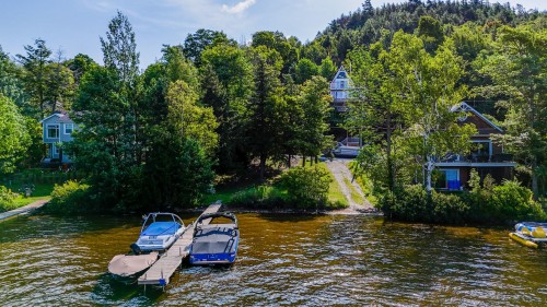Accès au plan d'eau - 550 Rue Gilbert, Saint-Denis-De-Brompton, QC - Outdoor With Body Of Water