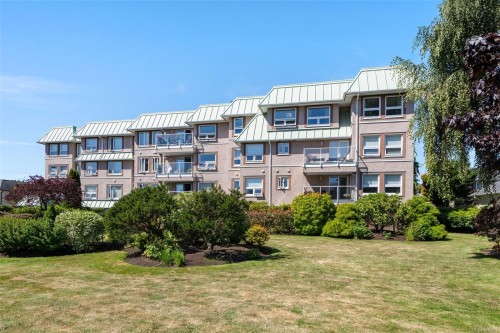 #310-9650 First St, Sidney, BC - Outdoor With Balcony