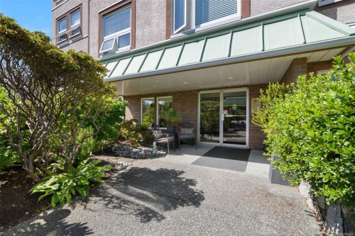 #310-9650 First St, Sidney, BC - Outdoor With Deck Patio Veranda