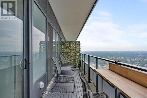 Balcony - 6104 - 30 Shore Breeze Drive, Toronto, ON - Outdoor With Balcony With View With Exterior