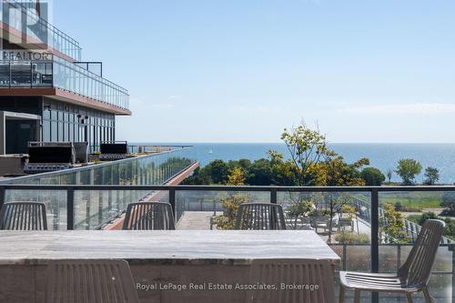 Rooftop - 6104 - 30 Shore Breeze Drive, Toronto, ON - Outdoor With Body Of Water With Balcony