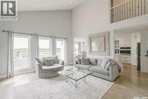400 Stone Terrace, Martensville, SK - Indoor Photo Showing Living Room