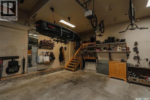 400 Stone Terrace, Martensville, SK - Indoor Photo Showing Garage