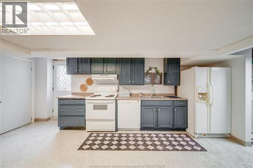 485 Prince, Windsor, ON - Indoor Photo Showing Kitchen With Double Sink