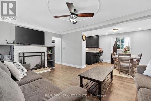 Open concept living room - 312 Old Guelph Road, Hamilton, ON 