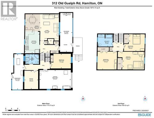 Floor Plans - 312 Old Guelph Road, Hamilton, ON 