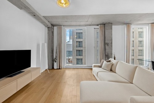 Living Room - 301-221 Rue St-Jacques, Montréal (Ville-Marie), QC - Indoor Photo Showing Living Room