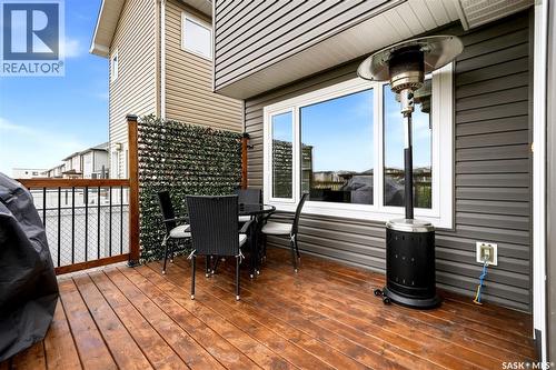 5565 Norseman Crescent, Regina, SK - Outdoor With Deck Patio Veranda With Exterior
