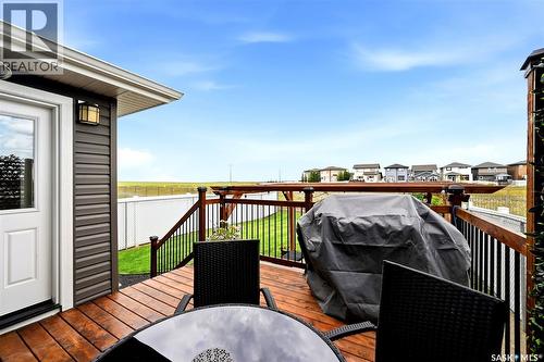 5565 Norseman Crescent, Regina, SK - Outdoor With Deck Patio Veranda With Exterior