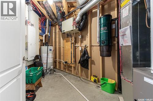 111 Iron Bridge Drive, Moose Jaw, SK - Indoor Photo Showing Basement