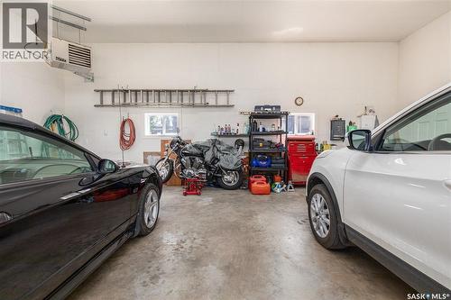 111 Iron Bridge Drive, Moose Jaw, SK - Indoor Photo Showing Garage