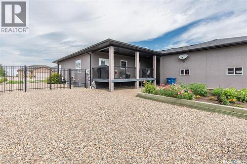 111 Iron Bridge Drive, Moose Jaw, SK - Outdoor With Deck Patio Veranda