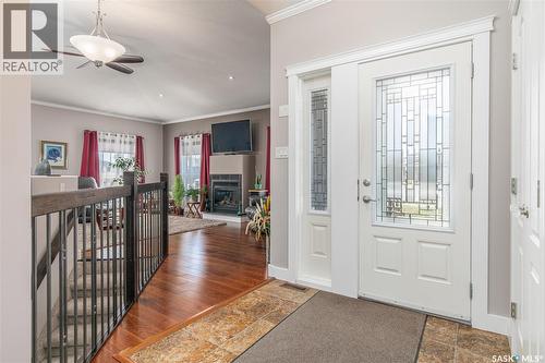 111 Iron Bridge Drive, Moose Jaw, SK - Indoor Photo Showing Other Room With Fireplace