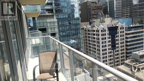 1609 - 126 Simcoe Street, Toronto, ON - Outdoor With Balcony