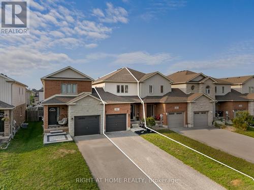 Lot lines are approximate - 169 Banting Crescent, Essa, ON - Outdoor With Facade