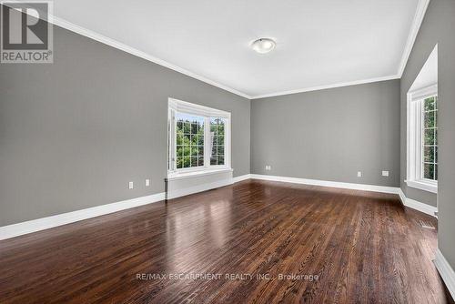 Large 2nd Bedroom with double bay windows... - 110 Concession 11 Road E, Hamilton, ON - Indoor Photo Showing Other Room