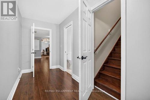 Down the back stairs to the basement... - 110 Concession 11 Road E, Hamilton, ON - Indoor Photo Showing Other Room