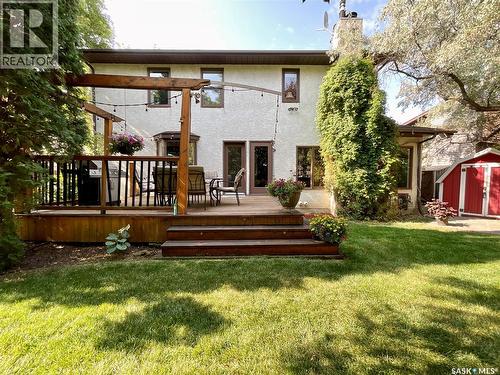 2210 Hanover Crescent E, Regina, SK - Outdoor With Deck Patio Veranda