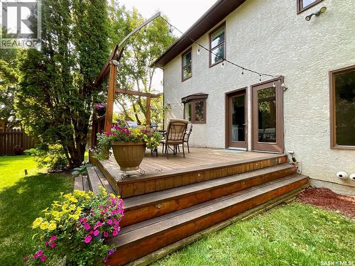 2210 Hanover Crescent E, Regina, SK - Outdoor With Deck Patio Veranda With Exterior