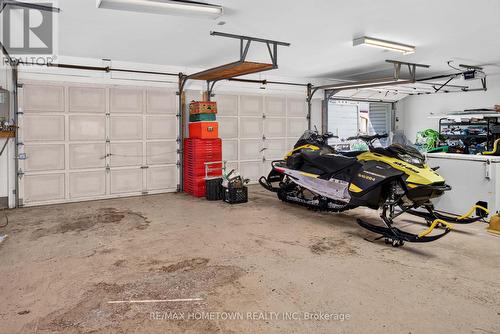 Inside the 3 bay garage portion with 8.7' ceilings - 116 Mill Creek Drive, Rideau Lakes, ON 