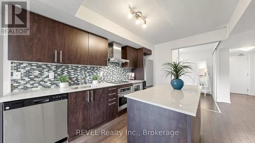 306 - 352 Front Street W, Toronto (Waterfront Communities), ON - Indoor Photo Showing Kitchen With Upgraded Kitchen