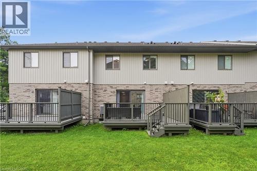 635 Saginaw Parkway Unit# 72, Cambridge, ON - Outdoor With Deck Patio Veranda With Exterior