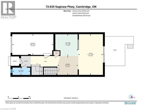 Floor plan - 635 Saginaw Parkway Unit# 72, Cambridge, ON - Other