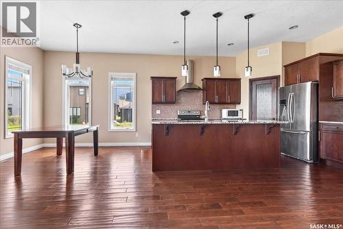 4029 Alton Crescent, Regina, SK - Indoor Photo Showing Kitchen With Upgraded Kitchen