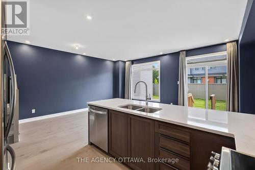 1202 Spoor Street, Ottawa, ON - Indoor Photo Showing Kitchen With Double Sink