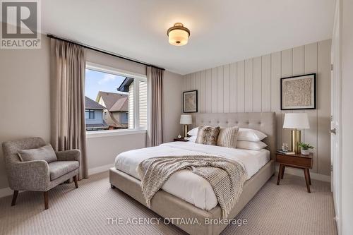 Vitually Staged with furniture - 1202 Spoor Street, Ottawa, ON - Indoor Photo Showing Bedroom