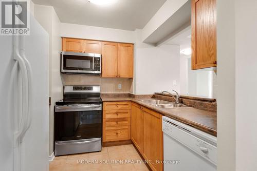 201 - 99 Hayden Street, Toronto, ON - Indoor Photo Showing Kitchen With Double Sink