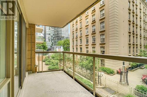 201 - 99 Hayden Street, Toronto, ON - Outdoor With Balcony