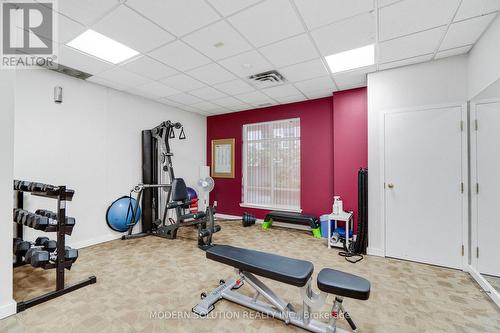 201 - 99 Hayden Street, Toronto, ON - Indoor Photo Showing Gym Room