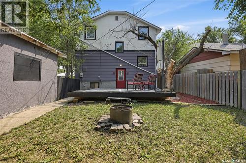 4828 8Th Avenue, Regina, SK - Outdoor With Deck Patio Veranda
