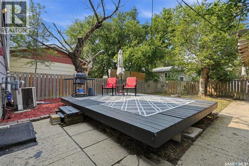 4828 8Th Avenue, Regina, SK - Outdoor With Deck Patio Veranda