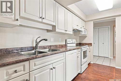 320 1850 Main Street, Saskatoon, SK - Indoor Photo Showing Kitchen With Double Sink