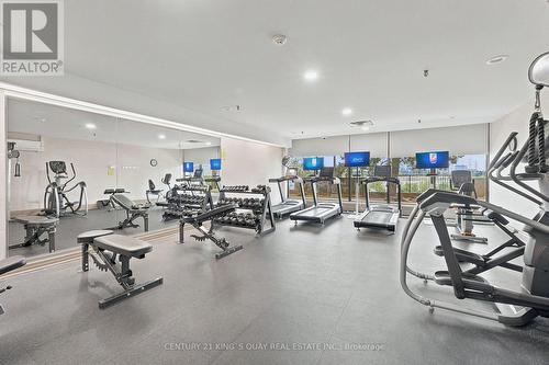 1908 - 55 Skymark Drive, Toronto, ON - Indoor Photo Showing Gym Room