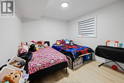 2224 Fraser Unit# #2 Lower, Windsor, ON - Indoor Photo Showing Bedroom