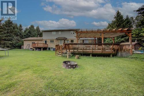 8187 Wellington Road 109 Road, Wellington North (Arthur), ON - Outdoor With Deck Patio Veranda
