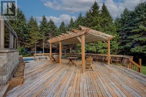 8187 Wellington Road 109 Road, Wellington North (Arthur), ON - Outdoor With Deck Patio Veranda