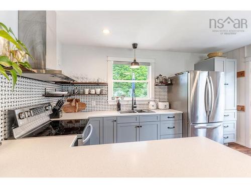 50 Archibald Street, Truro, NS - Indoor Photo Showing Kitchen With Double Sink