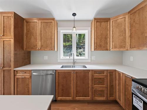 10546 Highway 7 Highway E, Oyster Pond, NS - Indoor Photo Showing Kitchen With Double Sink
