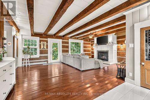 140 Creek Drive, Ottawa, ON - Indoor With Fireplace